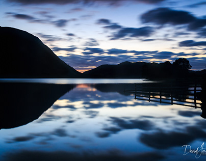 Crummock Water, Lake District National Park in Cumbria.