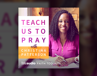 Podcast Cover Art : Teach Us to Pray