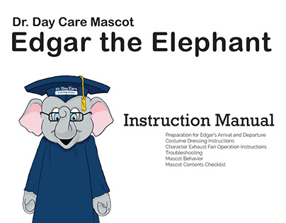 Edgar the Elephant Mascot Manual