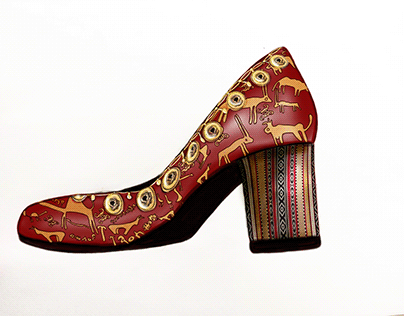 inspired Shoe by Najd civilization