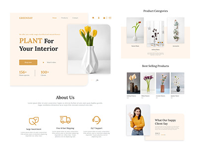 Plant| Plant Ecommerce Shop UI Design