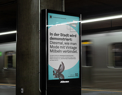DOOH Campaign for Hamburg Kreativ Gesellschaft by 5AM