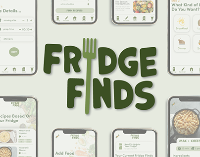 Fridge Finds App Design