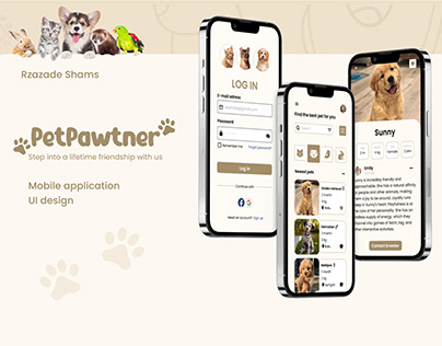 Pet Adoption Mobile app Design