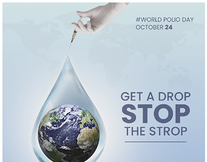 world Polio Day 
Poster Design