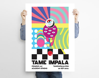 tame impala poster event