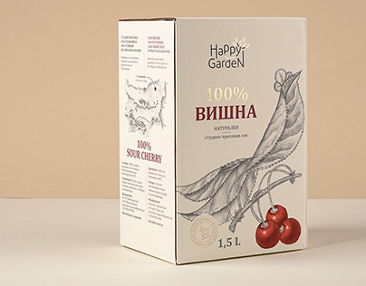 Sour Cherry Juice Packaging