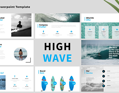 High Wave - Powerpoint Template