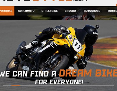 Website Example for Moto Store