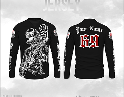 Project thumbnail - Rock Forever Motocross Jersey Design