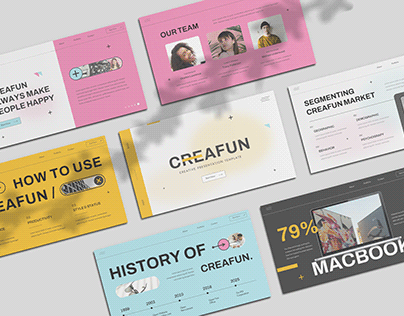 Creafun - Creative Fun Agency Presentation Template