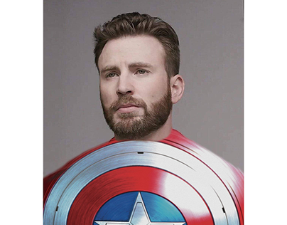 Photo Composite: Captain America