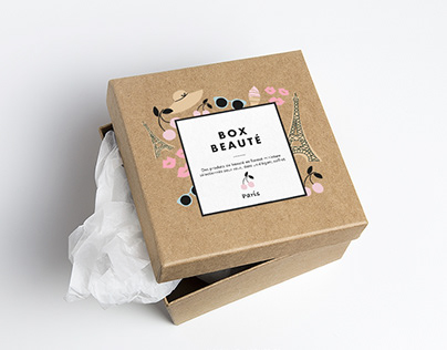 Packaging - Coffret cosmétique Box Beauté