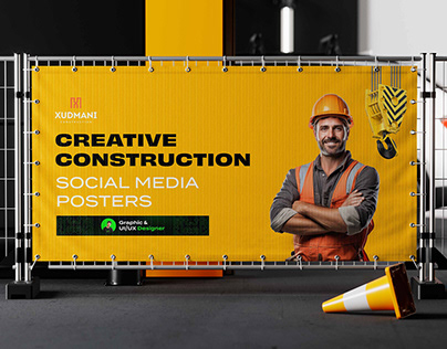 Construction Social Media Posters
