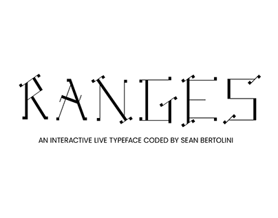 Ranges Live Typeface