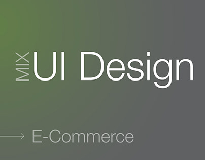 UI Design MIX - E-Commerce