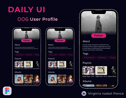 Daily UI: User Profile