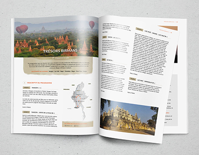 Catalogue de voyage Birmanie