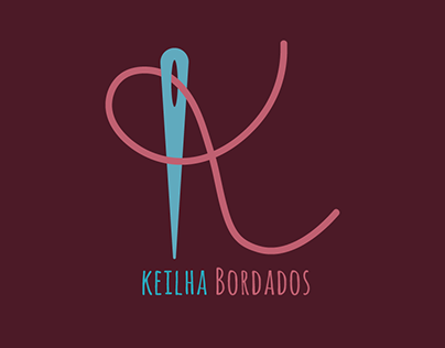 Logo - Keilha Bordados