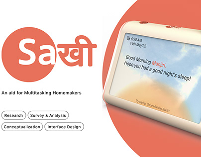 Sakhi- An aid for Multitasking Homemakers