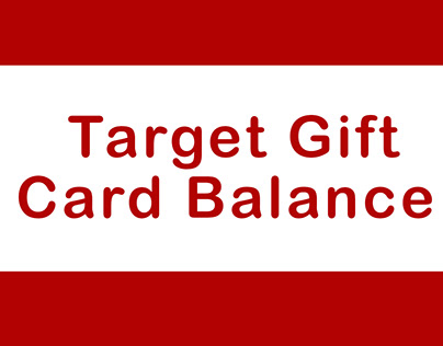 Target Card Balance | Target Gift Card Check