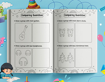 Comparing Quantity Worksheets for Kids