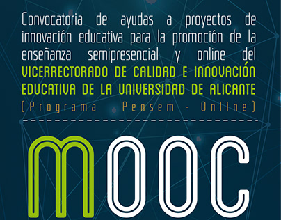 Infografía Proyecto Ayudas MOOC y NOOC