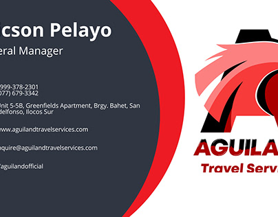 AGUILAND TRAVEL AND TOUR CALLING CARD