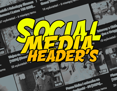 Social Media Header's