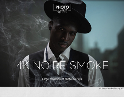 4k Noire Smoke Overlays