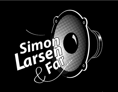 Logo "Simon Larsen og Far"