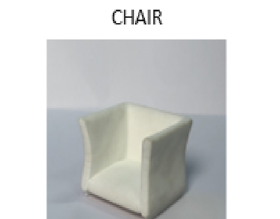 3D FORMS - CHAIR using 3D Printer