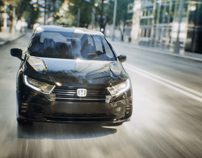 Honda Odyssey Black Edition CGI