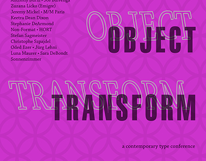 Object Transform | Poster Design