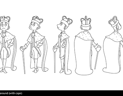 King George III Character Design
