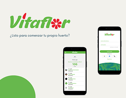 Vitaflor | App Development App design
