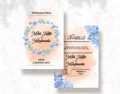 Mohd Hafifie and Mazulianadia, E-Wedding Card. //