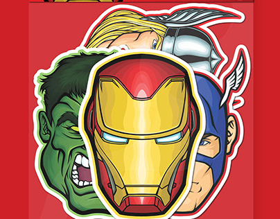 Marvel Stickers :: Behance