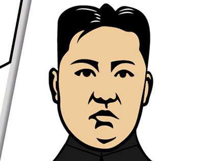 Cartaz Político - Kim Jong Un