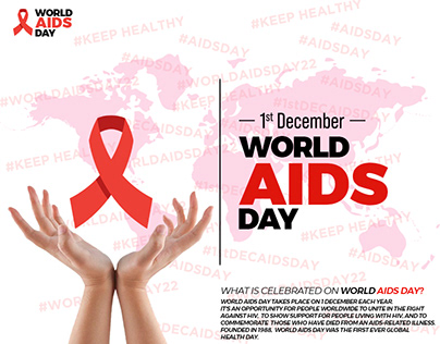 World AIDS Day | AIDS Day Celebration | Poster Design