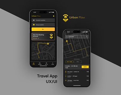 Urban Flow: A Daily Commute App; UX Case Study.