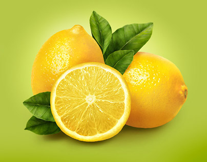 Wafers Illustrations - Lemon, Vanilla and Strawberries