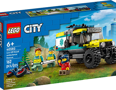 LEGO City 4×4 Off-Road Ambulance Rescue (40582)