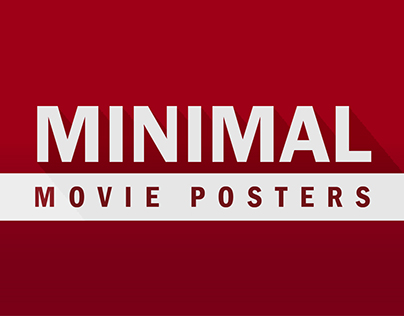 Minimal Movie Poster Series