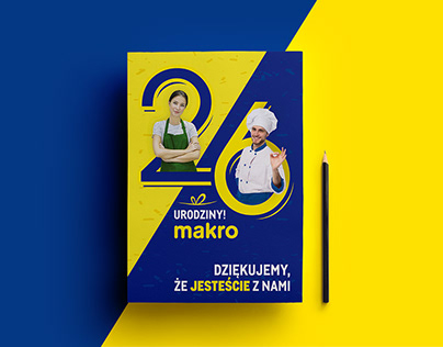 26th anniversary of MAKRO - Key Visual