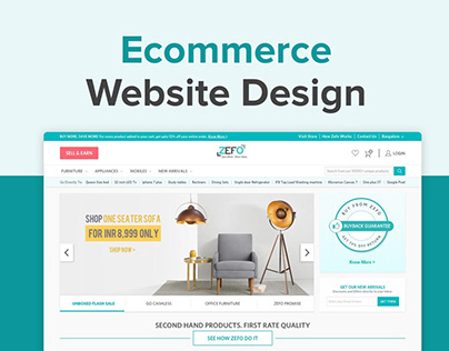 UI/UX Design for Ecommerce website