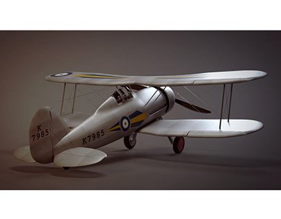 Gloster Gladiator Mk I Modeling