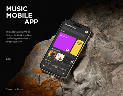 TF Music app - UX & UI