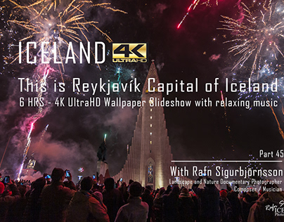 Reykjavík – Capital of Iceland │6 HRS - 4K Slideshow