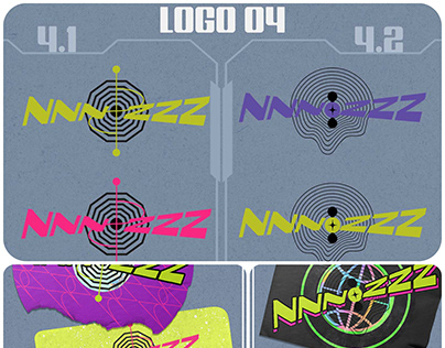 Project thumbnail - NNNOIZZZ - Band Logo Proposals - Part 3